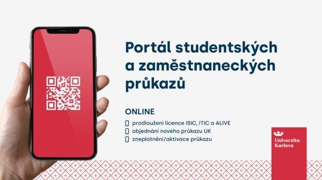 Univerzita Karlova spouští Portál studentských a zaměstnaneckých průkazů